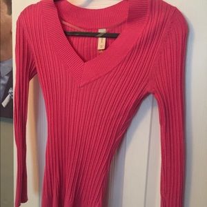 Pink sweater